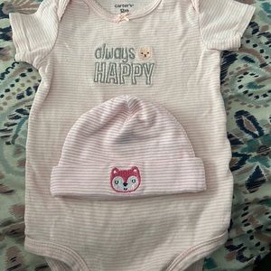 Two baby onesies